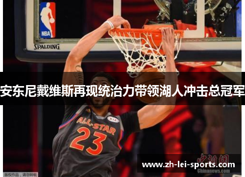 安东尼戴维斯再现统治力带领湖人冲击总冠军